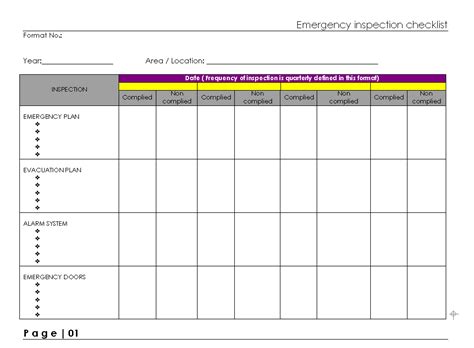 Navajo nation department of fire & rescue services. Emergency Door Checklist & Pre-Trip Inspection Checklist ...