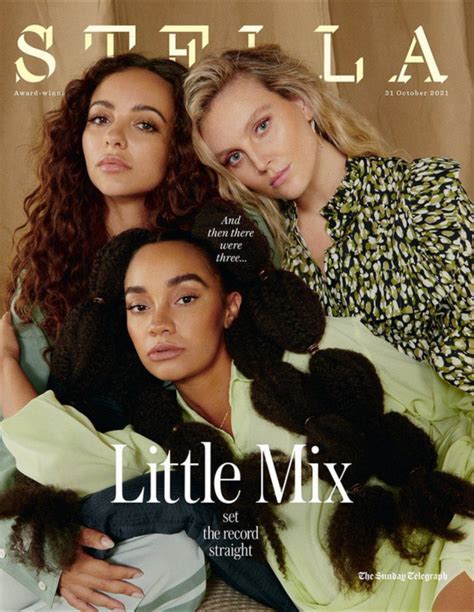 Stella Magazine October 2021 Little Mix Cover And Interview