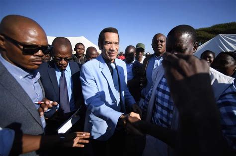 Botswana Ex Leader Khama Quits Ruling Party