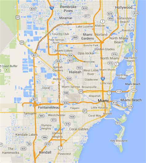 Mapa De Miami Turismoeeuu Plano Condados Calles Free Nude Porn Photos