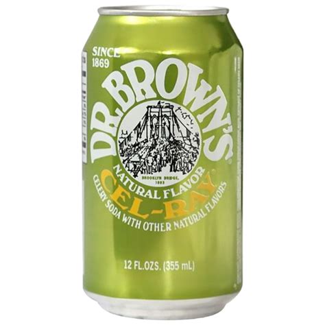 Dr Browns Natural Flavour Cel Ray Celery Soda 12floz 355ml