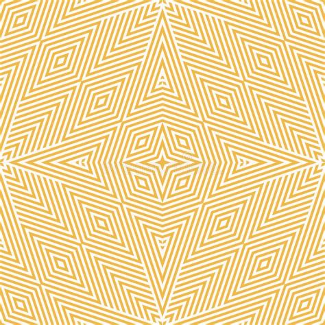 Vector Linear Geometric Seamless Pattern Yellow And Green Color
