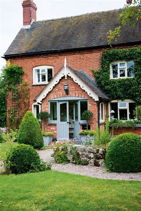 The Perfect Farmhouse 💕 Brick Cottage House Exterior English