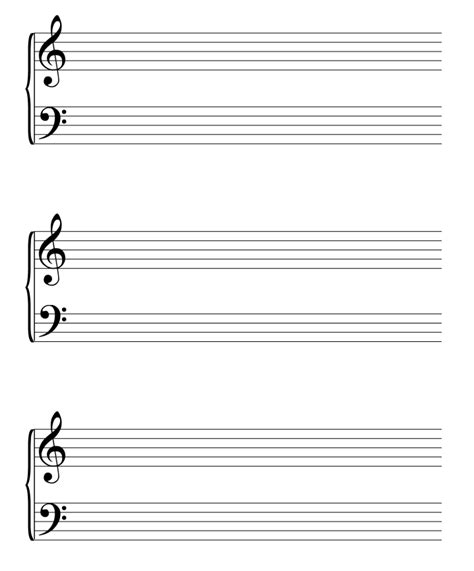 Sheet Music Blank Sheet Music Music For Kids