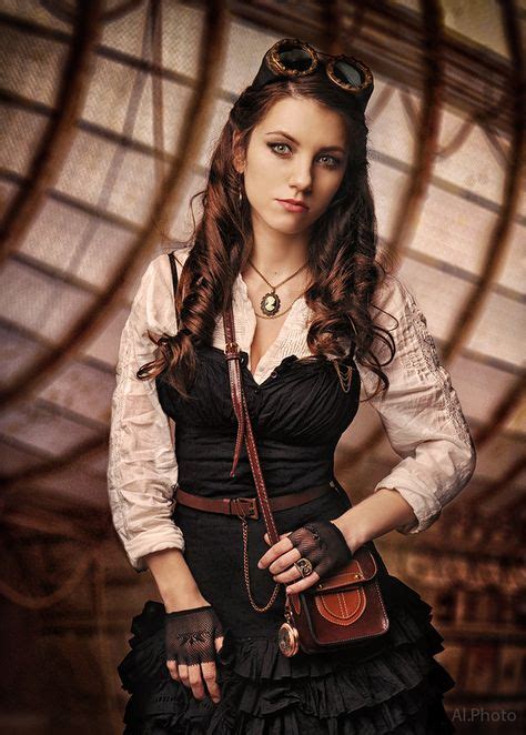 Steampunk Costume Sexy Steampunk Victorian Cosplay Costume Faux Leather Corset 38 Ebay