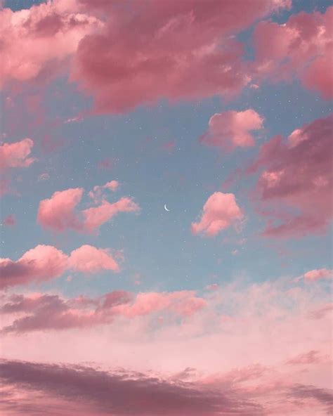 Pin By Zi Yuan On 公众号 Cotton Candy Sky Sky Aesthetic Pink Clouds