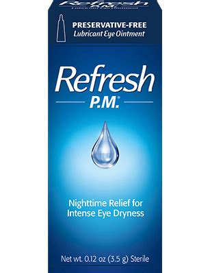 Refresh P.M. Ointment for Nighttime Dry Eye | Refresh ...