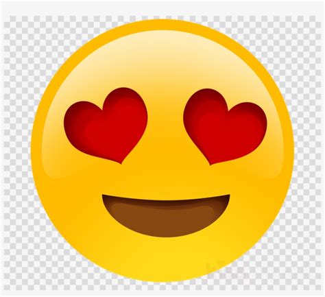 Emoji Love Face Png Clipart Emoji Emoticon Smiley Light Grey Circle