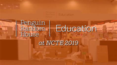 Penguin Random House At The 2019 National Council Of Teachers Of English Ncte Annual