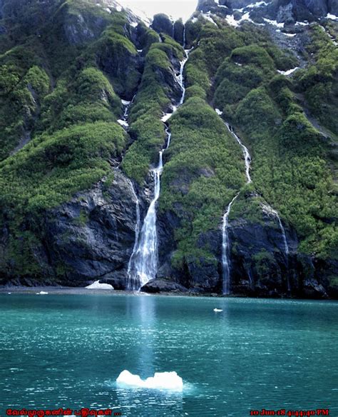 Alaska Glacier Waterfalls Exploring My Life