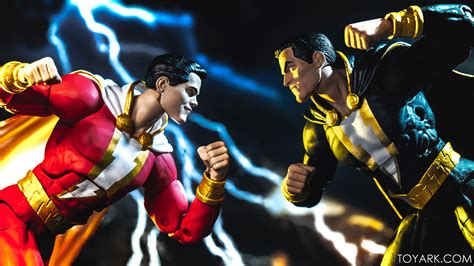 Dc Essentials Shazam Vs Black Adam 2 Pack Early Look Gallery The