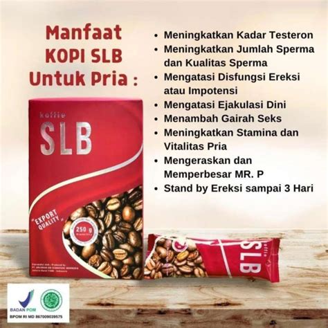Jual Kopi Slb Original Herbal Pria Kuat 1 Box 10 Sachet Di Seller Zebaa Shop Wanasari Kab