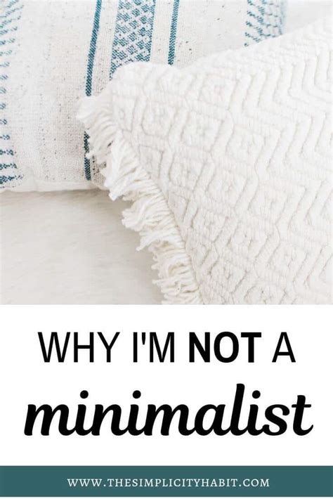 Why I Focus On Simplicity Not Minimalism The Simplicity Habit