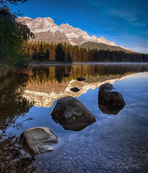 Two Jack Lake Banff National Park Alberta Just After Sun Flickr