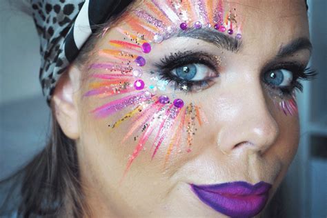 Festival Glitter Makeup Tutorial Mugeek Vidalondon