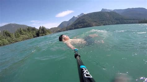 Swimming At Diablo Lake Youtube