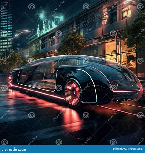 Prestige in Motion: a Mobile Statement of Success Stock Image - Image