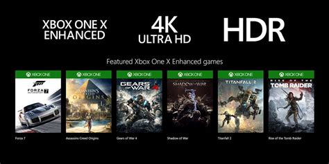 Difference Between 4k Ultra Hd Hdr And Xbox One X Enhanced Games Must Read