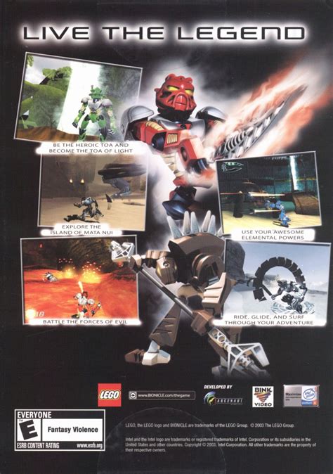 Bionicle The Game 2003 Lego Interactive Free Download Borrow