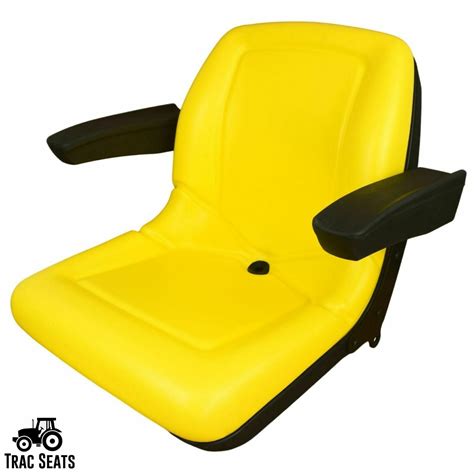 Yellow Seat With Armrests For John Deere 1023e 3032e 3038e 3203 2210