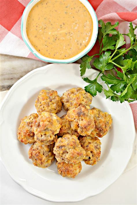Keto Cream Cheese Sausage Balls Recipe Low Carb Snack Or Appetizer