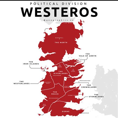 No Spoilers One Of The Most Detailed Maps Of Westeros
