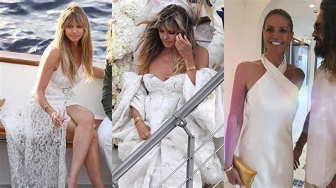 Heidi Klum Wore Not One But Three Wedding Dresses To Marry Tom Kaulitz
