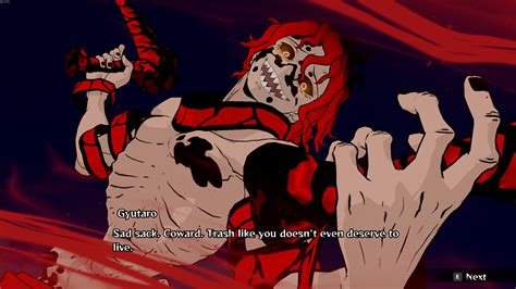 Black and Red Gyutaro [Demon Slayer: The Hinokami Chronicles] [Mods]