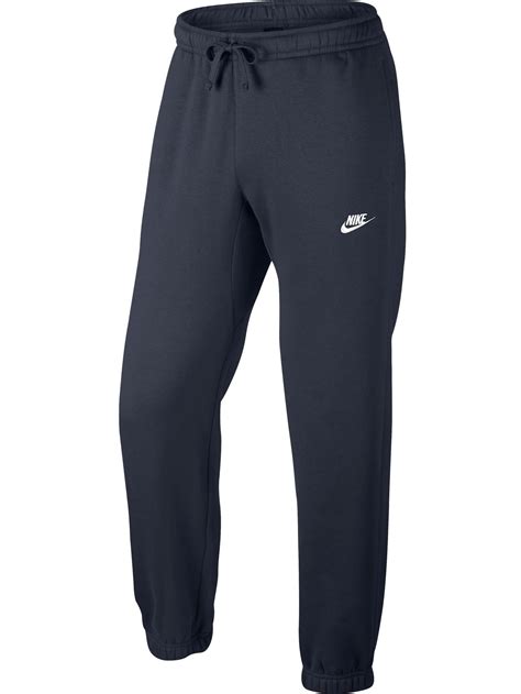 Nike Mens Sportswear Cuffed Fleece Sweatpants Obsidianwhite 804406 451