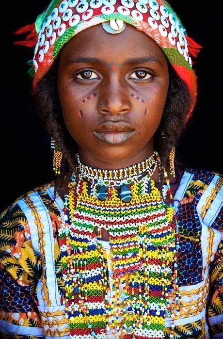 Hausa Fulani Girl Niger John Kenny Belleza Africana Rostros
