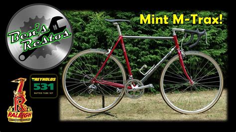 Retro Road Bike Mint Raleigh M Trax 7000r Rebuild Reynolds 531