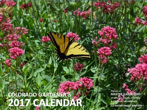 Jeffco Master Gardeners Jefferson County Master Gardener Calendars For