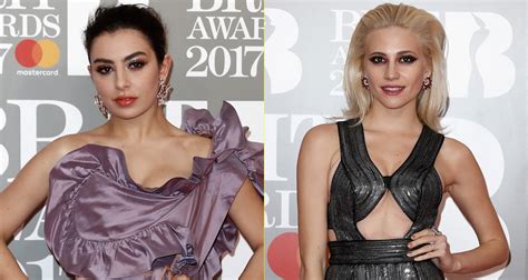 Charli Xcx Pixie Lott Rock The Red Carpet At Brit Awards