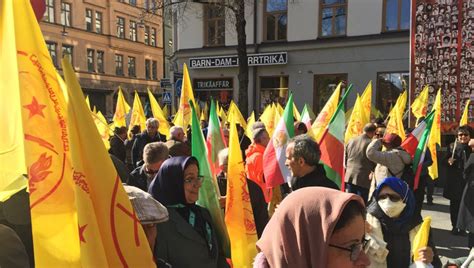 تظاهرات ایرانیان آزاده در مقابل دادگاه سوئد محاکمه حمید نوری از دژخیمان قتل‌عام ۶۷