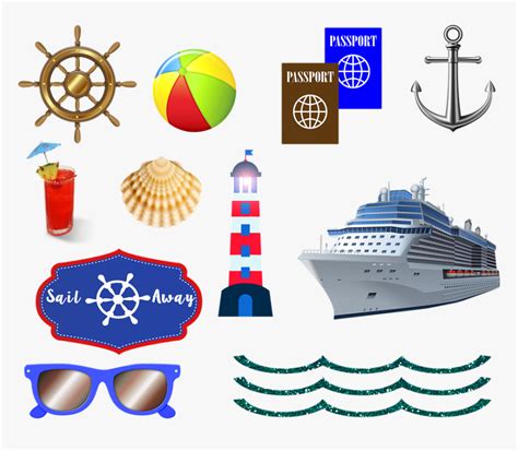 Ocean Cruise Ship Passport Sea Cruise Travel Transparent