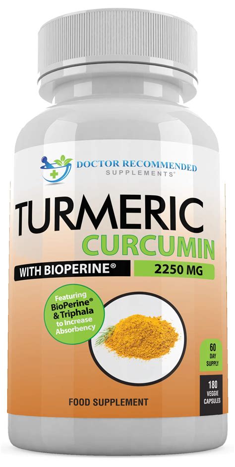 turmeric curcumin 2250mg d veggie capsules 95 curcuminoids with black pepper extract