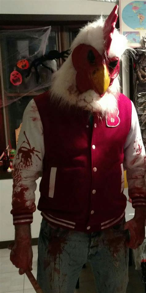 What do you do in hotline miami cosplay? My Hotline Miami Halloween Costume | Hotline miami, Miami, Synthwave retrowave