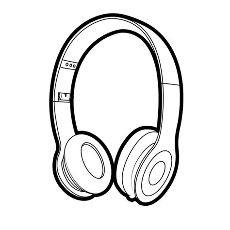 Doms ( zoom ultimate dark ) 2. Headphones Drawing | Free download on ClipArtMag