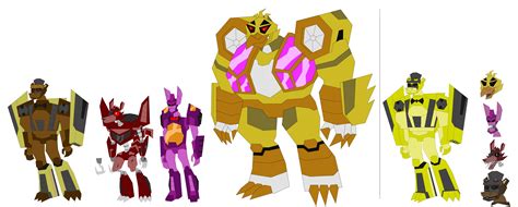 The Horrorcons Fnaf Themed Transformers Rfivenightsatfreddys