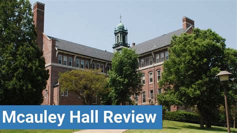 Mount Mercy University Mcauley Hall Review YouTube
