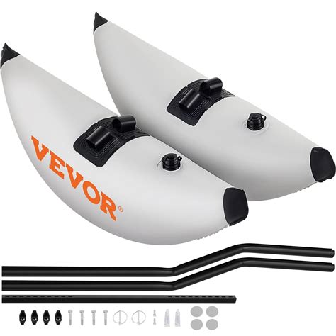 Vevor Kayak Outrigger Stabilizer 2 Pcs Pvc Inflatable Outrigger Float
