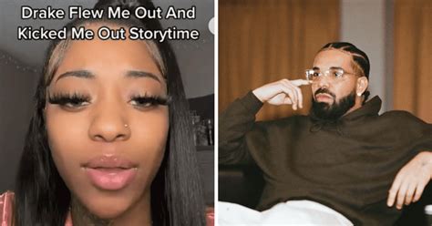 never met never spoke drake denies hooking up with treeshiana after she claims he kicked her