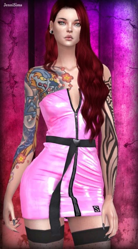 Base Game Compatible Tattoos At Jenni Sims Sims 4 Updates