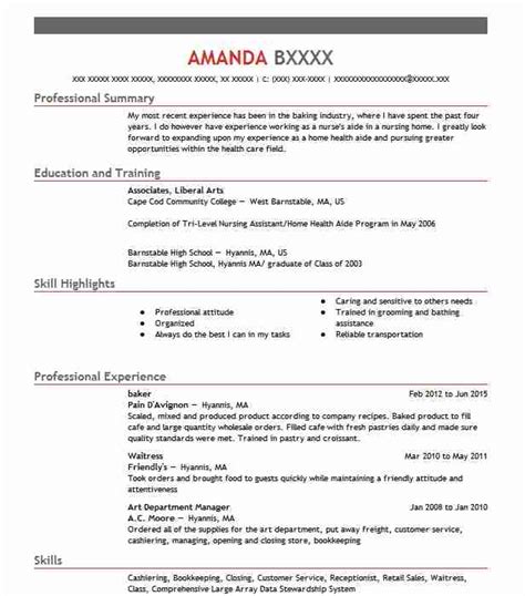 Use this resume as a . Cv Resume For Bottling Company Format - Food And Beverage ...