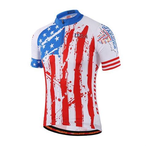 American Flag Statue Of Liberty Usa Cycling Jersey Online Cycling