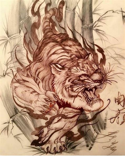 Pin by Piotr Goduń on Tygrys Tiger tattoo Asian tattoos Tiger