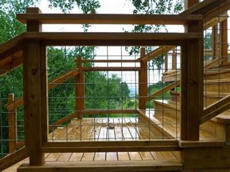 Wondering how to install deck railing on a wood deck? Import Export Anping County: Hog Wire Fence