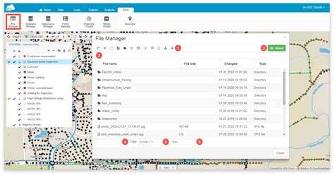File Manager - GIS Cloud Learning Center