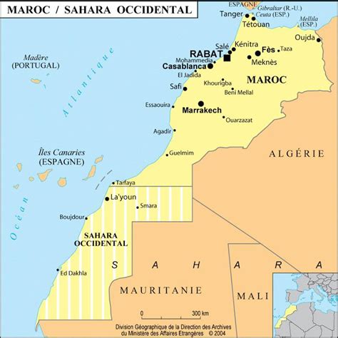 Sahara Carte Archives Voyages Cartes