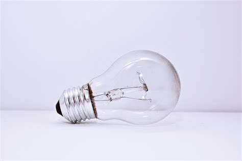 Clear Light Bulb · Free Stock Photo